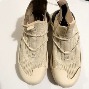 MUVEZ Unisex Dual Sole Indoor Outdoor Slippers,Sneakers Desert Sand